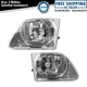 Headlight Assembly Set Driver & Passenger Side Fits 97-04 Ford
