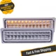 Anzo 511048 Chrome LED Parking/Signal Lights for 88-98 Chevy/GMC C/K1500/2500