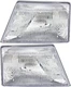 For 1998-2000 Ford Ranger Headlight Halogen Set Driver and Passenger Side
