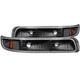 Anzo 511065 Euro Style Parking & Turn Signal Lights Black Clear Lens fits Chevy