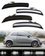 Dynamic LED Front Rear Bumper Side Marker Lights For 2012-2017 Fiat 500 Abarth