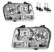 2005&ndash;2010 Chrysler 300 Headlights Assembly Set &ndash; Pair &ndash; Halogen &ndash; New