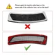 Fit BMW 12-15 3-Series F30 F31 CLEAR Side CRYSTAL Marker Bumper Reflector Lights