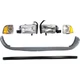 Bumper Cover Corner Light Headlight For 94-2002 Dodge Ram 2500 Kit Front