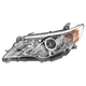 Headlight For 2012-14 Toyota Camry Left Chrome Housing with Bulb L/LE/XLE/Hybrid