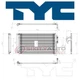 TYC AC Condenser for 2012-2013 BMW 325i AC Air Conditioning Heating em