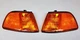 Side Marker Light Pair - Fits 1990 1991 Honda Civic Hatchback (Not CRX)