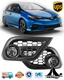 For 2017-2018 Toyota Corolla IM/2016 Scion IM Fog Lights Bumper Lamps w/Wiring