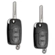 Replacement for Volkswagen VW 1998-2001 Golf Jetta Passat Remote Key Fob Pair