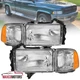 Fits 1994-2001 Dodge Ram 1500 2500 3500 Headlights Corner Signal Lamps 94-01