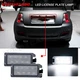 2x LED License Plate Lights For Fiat 500 Jeep Compass Grand Cherokee 14-17 Dodge 2x LED License Plate Lights For Fiat 500 Jeep Compass Grand Cherokee 14-17 Dodge