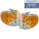 Park Light Combo Set Fits 1998-2001 Mercury Mountaineer FO2520160 FO2521160