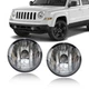For Jeep Patriot 2011-2016 2017 PAIR Front Bumper Fog Light Lamp Halogen W/Bulbs For Jeep Patriot 2011-2016 2017 PAIR Front Bumper Fog Light Lamp Halogen W/Bulbs