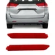 2X For Toyota Sienna 2010-2017 Lexus GX470 200-2009 Rear Red Bumper Reflector