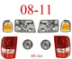 08 11 Ford Ranger 8Pc Head, Park, Fog & Tail Light Kit, Complete Assemblies