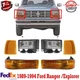 Headlights Assembly + Corner & Signal Lights For 1989-1994 Ford Ranger /Explorer