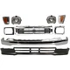 Bumper Kit For 1992-1995 Toyota Pickup Front 4WD Chrome Steel