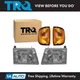 Headlight Headlamp Corner Light Lamp Kit Set of 4 for 01-03 Ford Econoline Van