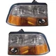 For Oldsmobile Bravada Headlight 1998-2001 Driver and Passenger Side Halogen For Oldsmobile Bravada Headlight 1998-2001 Driver and Passenger Side Halogen