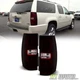 Red Smoke 2007-2014 Chevy Suburban Tahoe Tail Lights Brake Lamp Left+Right 07-14