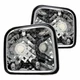 Front Smoked Corner Signal Lights For 2006-2009 H3 Hummer HU2530100 15139187