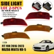 2-8PC Front Rear Bumper Side Marker Light Housing for 2016-2023 Mazda Miata MX-5