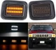 Smoked 2003-2009 Hummer H2 LED DRL Corner Signal Lights Parking Lamps Left+Right