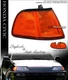 For 1990-1991 Honda Civic 2Dr/Coupe JDM Sport Amber Signal Parking Corner Lights