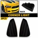 For 2006-2010 Dodge Charger Smoked Front Turn Signal Lamps Corner Light Housings