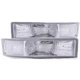 Anzo USA 511027 Chevrolet Astro mber Reflector Chrome Euro w/Amber Reflector ...