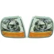 For Ford F-150 Parking Signal Light Assembly Unit 2001-2003 Pair Lighting Model