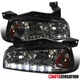Fit 2006-2010 Dodge Charger Smoke LED Strip Headlights Corner Lamps Left+Right