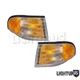 Left Right Sides Pair Parking Marker Signal Lights for 1994-1998 FORD MUSTANG