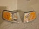 1994 to 97 Honda Accord Parking Side Marker Light Housing Assemblies w/Bulbs