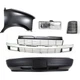 Bumper Cover Kit For 1995-2005 Chevrolet Astro Front Fits Composite Headlights