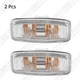 2&times; Side Marker Light Lens Turn Signal Lamp Cover For Infiniti M35 M45 2006-2007