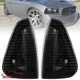 Black Corner Lights Fits 2006-2010 Dodge Charger Signal Pair Replacement Lamps