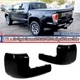 BLACK ONYX REAR LEFT+RIGHT BUMPER END CAP COVER FOR 2016-2023 TOYOTA TACOMA TRD