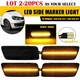 2-20X For Volkswagen VW MK6 GTI 2010-2014 LED Front Side Marker Light Smoke Lamp