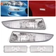 Front & Rear Side Marker Lights Parking Bumper Signal For Chevy Camaro 1993-2002