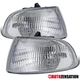 Fit 1992-1995 Honda Civic Coupe Hatchback Corner Signal Lights Lamps Left+Right
