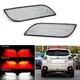 Clear Bumper Reflector LED Stop Reverse Brake Lights For 2013-2015 XV Crosstrek
