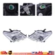 For 2017-2020 Nissan Armada H9 Halogen Headlights Left+Right Side With LED DRL