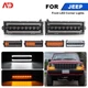 Switchback LED Front Turn Signal Lights For 84-96 Jeep Cherokee & 86-92 Comanche