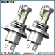 H4/9003 AUXITO LED Headlight Conversion High/Low Beam 6000K White Light Bulbs D