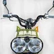 NEW RAGE CYCLES FRONT LED TURN SIGNALS HONDA 2003-2025 NPS50 RUCKUS  RUCKUS-FB