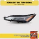 Front Upper Headlight Lamp Driver Left Side For 2021-2025 Nissan Rogue S SV SL