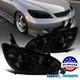 Fit 2004-2005 Honda Civic 2Dr/ 4Dr Coupe Sedan Smoke Headlights Left+Right Lamps
