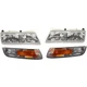 Headlight Kit For 1995-1997 Mercury Grand Marquis Left and Right Side Clear Lens