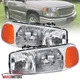 Headlights Fits 1999-2006 GMC Sierra Yukon XL Denali Headlamps Left+Right Pair